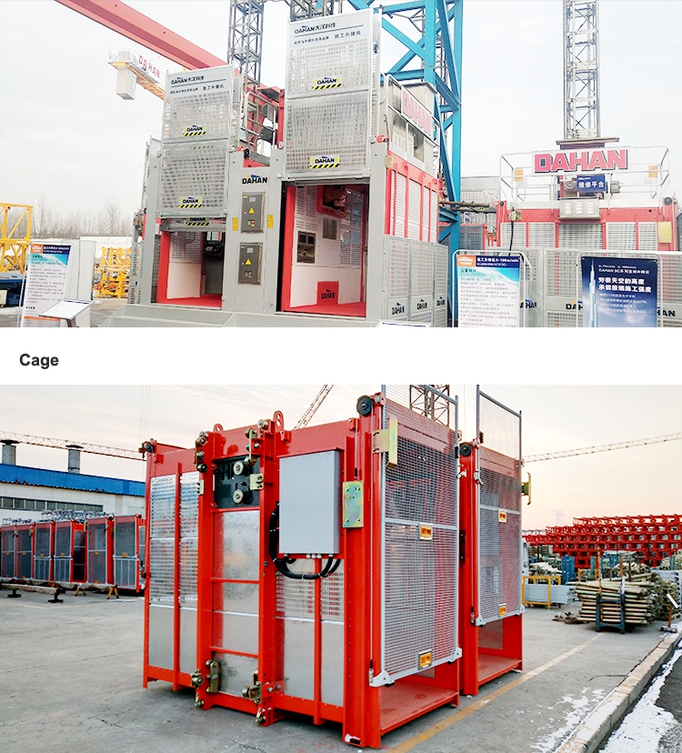 Construction Passenger Material Hoist Gearbox Sc200 Construction Elevator  Motor and Reducer - China Gearbox, Hoist Reducer